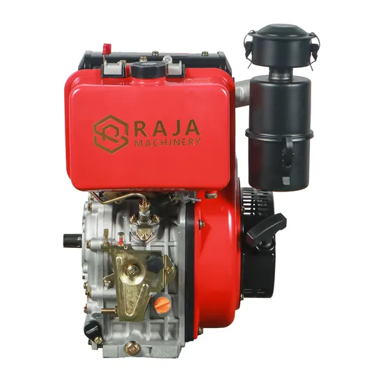 Moteur diesel refroidi par air 186FA pour compacteurs à plaques, tracteurs ambulants